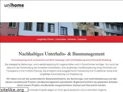 Sites similar to unihome.ch