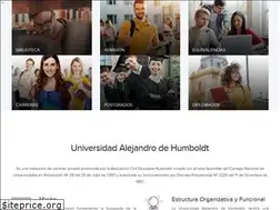 Sites similar to unihumboldt.edu.ve