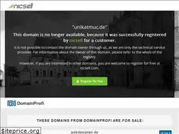 Sites similar to unikatmuc.de