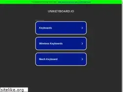 Sites similar to unikeyboard.io