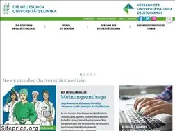 Sites similar to uniklinika.de