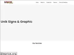 Sites similar to uniksigns.com