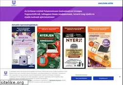 Sites similar to unileverjatek.hu