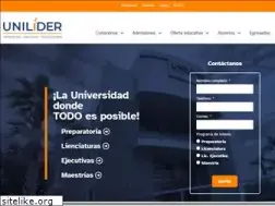 Sites similar to unilider.edu.mx