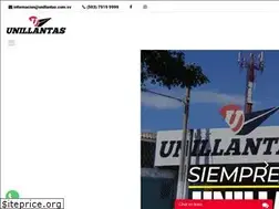 Sites similar to unillantas.com.sv
