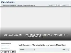 Sites similar to unimachines.de