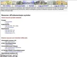 Sites similar to unimus.no