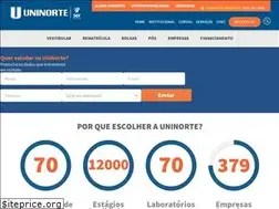 Sites similar to uninorte.com.br
