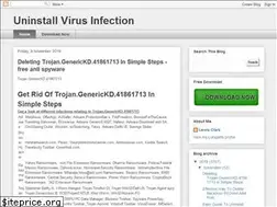 Sites similar to uninstallvirusinfection.blogspot.com