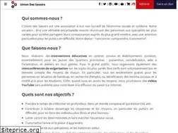 Sites similar to union-des-savoirs.fr