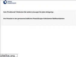 Sites similar to union-invest.de