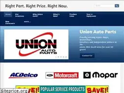 Sites similar to unionautoparts.net