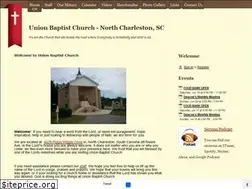 Sites similar to unionbaptistchurchsc.com