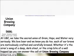 Sites similar to unionbrewingco.com