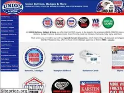 Sites similar to unionbuttons.com