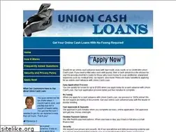 Sites similar to unioncashloan.com