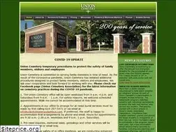 Sites similar to unioncemeterycolumbus.com