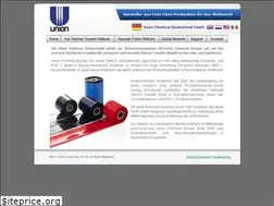 Sites similar to unionchemicar.de