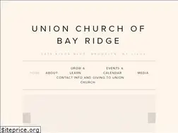 Sites similar to unionchurchbayridge.org