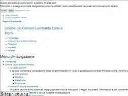 Sites similar to unionelarioemonti.it