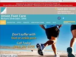 Sites similar to unionfootcare.com