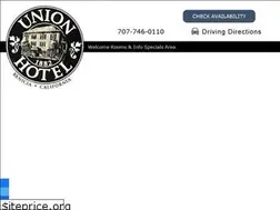 Sites similar to unionhotelbenicia.com