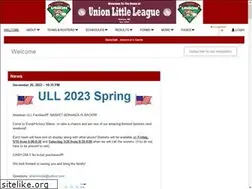 Sites similar to unionlittleleague.org