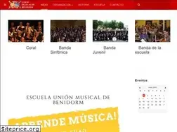Sites similar to unionmusicaldebenidorm.com