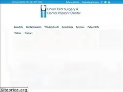 Sites similar to unionoralsurgery.com