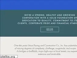 Sites similar to unionpaving.com
