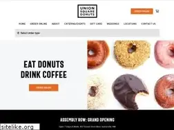 Sites similar to unionsquaredonuts.com