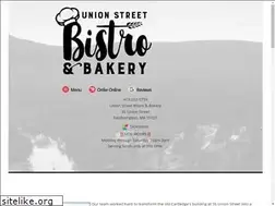 Sites similar to unionstreetbistroandbakery.com