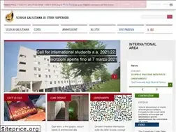 Sites similar to unipd-scuolagalileiana.it