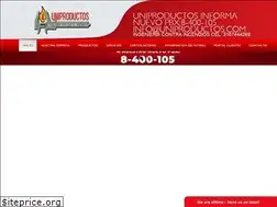 Sites similar to uniproductos.com