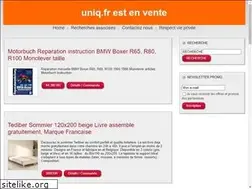 Sites similar to uniq.fr
