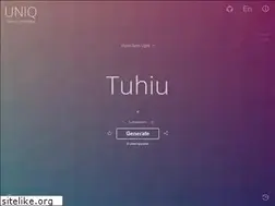 Sites similar to uniq.site