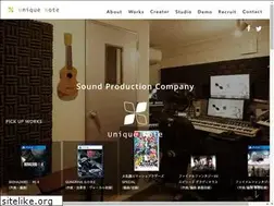 Sites similar to unique-note.co.jp