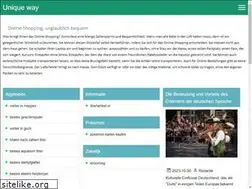 Sites similar to unique-way.de