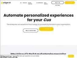 Sites similar to unique.ai