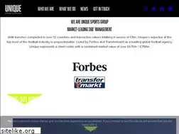 Sites similar to unique.football