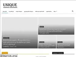Sites similar to unique.ge