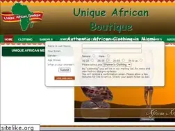 Sites similar to uniqueafricanboutique.com