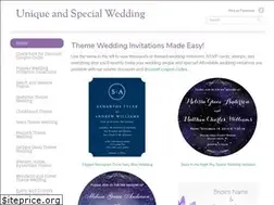Sites similar to uniqueandspecialwedding.com