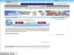 Sites similar to uniqueauction.com