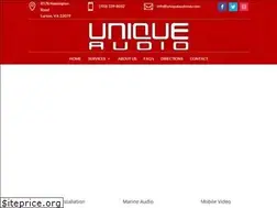 Sites similar to uniqueaudiova.com