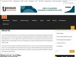 Sites similar to uniquebacklinks.com
