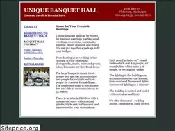Sites similar to uniquebanquethall.com