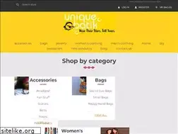 Sites similar to uniquebatik.com