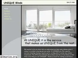 Sites similar to uniqueblinds.net