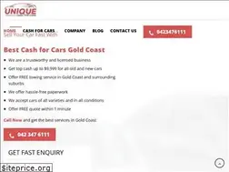 Sites similar to uniquecashforcars.com.au